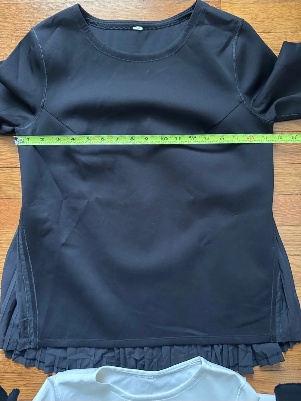 Lululemon Athletica Long Sleeve Pleated Back Swing Top - One Black & One White